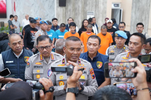 Tangani Aksi Anarkis, Polda Jateng Tegas Bedakan Aksi Damai dan Pelaku Kerusuhan