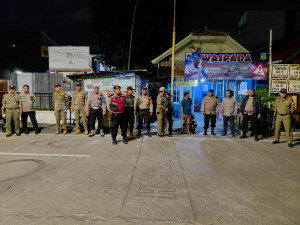 Jaga Jakarta Polsek Koja Patroli Gabungan di Titik Rawan
