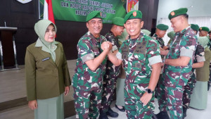 Pimpin Sertijab Danramil dan Korps Raport Masuk Satuan, Dandim 0507/Bekasi Tekankan Semangat Pengabdian Terbaik untuk Bangsa.