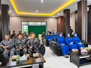 Peningkatan Kesadaran Hukum Oleh Prajurit Lanal Bintan Yang Disampaikan Dari Diskumal