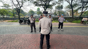 Polsek Koja Lakukan Penyekatan Pelajar dan Massa Anarko, Antisipasi Unjuk Rasa ke Jakarta Pusat