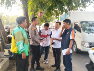 Jaga Jakarta On The Spot, Kapolsek Bekasi Barat Ajak Jakmania Dukung Tim dengan Tertib dan Sportif