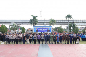 Pimpin Apel Sabuk Kamtibmas, Kapolda Sumsel Ajak Masyarakat Perkuat Persatuan dan Tolak Provokasi Pemecah Belah