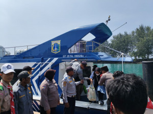 Pos Pengamanan Nataru di Pulau Tidung Hadir Melayani Masyarakat dan Wisatawan