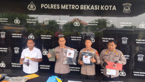 Polres Bekasi Kota Ungkap Sindikat Pencurian Modul BTS dan Kasus Begal