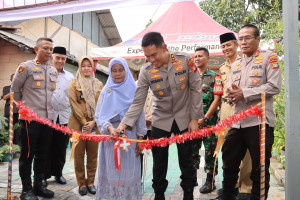 Polres Metro Tangerang Kota Bedah Rumah Warakawuri, Wujud Kepedulian kepada Keluarga Purnawirawan Polri