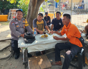 Bhabinkamtibmas Pulau Pramuka Sambang Warga Lewat Jakarta On The Spot, Sosialisasikan Layanan Polri 110 dan Ajak Stop Bullying