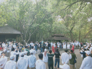 Polisi Kawal Menteri Kehutanan Luncurkan Gerakan Pemulihan Ekosistem Serentak di TWA Mangrove Angke Kapuk