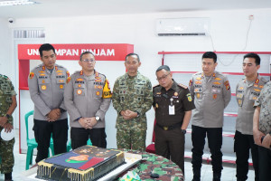 Forkopimko Jakarta Utara Beri Kejutan, Dandim 0502 Jakut Rayakan Ulang Tahun ke-44 di Koperasi Merah Putih