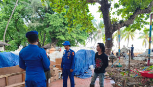 Satpolairud Polres Kepulauan Seribu Patroli Dialogis Laut, Antisipasi 3C dan Sosialisasikan Call Center 110