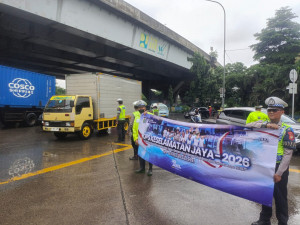 Polisi Sosialisasikan Operasi Keselamatan Jaya 2026 di Cilincing, Tekankan Keselamatan Pengguna Jalan