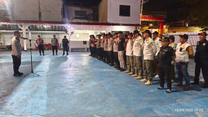 Polsek Pademangan Gelar Apel KRYD, Perketat Patroli Cegah Tawuran dan Kejahatan