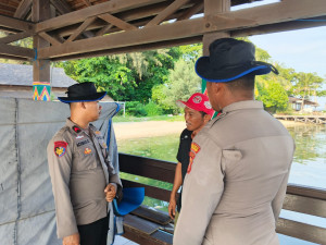 Jakarta On The Spot, Satpolairud Polres Kepulauan Seribu Sosialisasikan Keselamatan Wisata Bahari dan Layanan Polisi 110