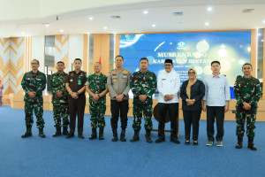 Dukung Percepatan Pembangunan Daerah, Danlanal Bintan Hadiri Musrenbang Kabupaten Bintan 2026