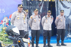 Polres Metro Jakarta Utara Gelar Apel Pengamanan Wisata Ancol, Pastikan Keamanan Pengunjung Selama Operasi Lilin Jaya 2025