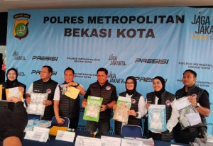 Polres Metro Bekasi Kota Bongkar Peredaran Obat Keras Ilegal, 12.649 Butir Disita