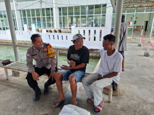 Bhabinkamtibmas Pulau Tidung Ajak Warga Jaga Kamtibmas dan Sukseskan Ops Ketupat 2026