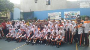 Polisi Sambangi SMK Negeri 23 Jakarta Utara, Ingatkan Pelajar Hindari Tawuran dan Narkoba