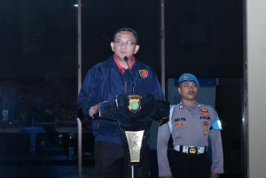Polres Metro Jakarta Utara Gelar Patroli KRYD, Antisipasi Tawuran di Malam Akhir Pekan