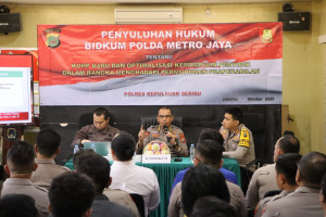 Polres Kepulauan Seribu Gelar Sosialisasi Hukum Bahas KUHP Baru dan Penguatan Kapasitas Penyidik