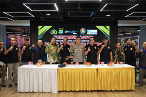 Semarakkan HUT Bhayangkara ke-80, Polres Metro Bekasi Kota Gelar Turnamen Catur dan Domino Piala Kapolres