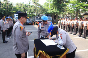 Kapolres Metro Jakarta Utara Sambut Siswa Latja Diktukba Polri 2025,Tekankan Profesionalisme dan Nilai Humanis
