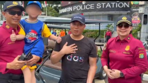 Anak Terpisah Saat CFD HI Ditemukan Polisi, Orang Tua Ucap Terima Kasih
