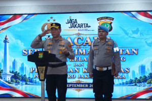 Polres Metro Jakarta Utara Gelar Sertijab Kapolsek Kelapa Gading dan Pelantikan Kasihumas
