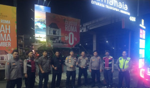 Patroli Bersama Polsek Bekasi Barat dan Polsek Duren Sawit Cegah Tawuran di Perbatasan Wilayah