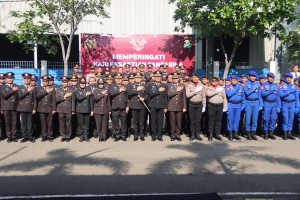 Polres Kepulauan Seribu Gelar Upacara Peringatan Hari Kesaktian Pancasila 2025 di Marina Ancol