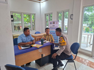 Bhabinkamtibmas Pulau Tidung Ajak Warga Jaga Jakarta dan Kamtibmas Lewat Sambang Rutin