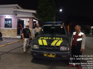 Patroli Malam Ditingkatkan, Polsek Bekasi Barat Perkuat Rasa Aman Warga