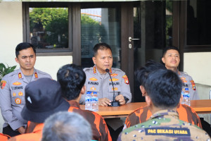 Kapolres Metro Bekasi Kota Gelar Jakarta On The Spot di Kelurahan Harapan Baru Bekasi Utara