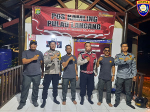 Patroli Malam Jakarta On The Spot, Polsek Kepulauan Seribu Selatan Perkuat Akses Warga terhadap Layanan Polisi 110