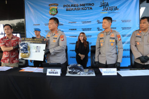 Polres Metro Bekasi Kota Ungkap Kasus Curanmor di Kayuringin Jaya, Satu Pelaku DPO