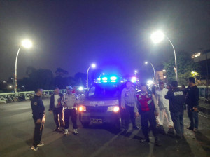 Polsek Metro Penjaringan Gelar KRYD, Antisipasi Tawuran dan Kejahatan Jalanan