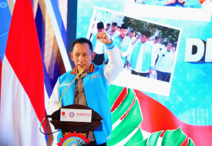 Kapolri Dorong Buruh Pengusaha Terus Dialog:Kesejahteraan Pekerja dan Dunia Usaha Kepentingan Bersama