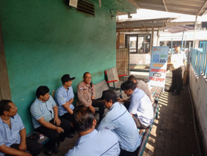 Sinergitas TNI–Polri, Polsek Bekasi Barat Gelar Jakarta On The Spot di Kawasan Industri Rawapasung