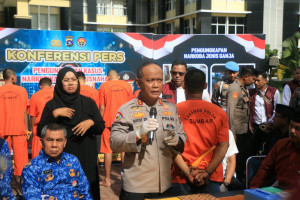 Polisi  Bongkar 37 Kasus Narkoba, Sita 50 Kg Sabu dan 49 Kg Ganja di Sumbar