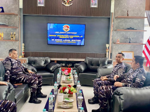 Pantau Kinerja, Tim Wasrik Ir Kodaeral IV Laksanakan Taklimat Awal di Lanal Bintan