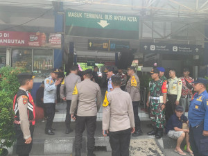 Satgas Preventif laksanakan peninjauan Arus Lalu Lintas hingga Terminal, pastikan arus mudik dan kamtibmas kondusif