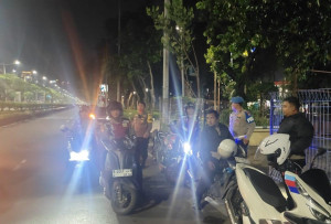 Patroli Malam Polsek Pademangan, Tekan Potensi Tawuran dan Balap Liar