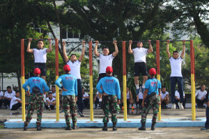 Tempa Fisik Prajurit, Lanal Dumai Gelar Samapta Periode I Tahun 2026