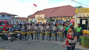 Simulasi Sispam Mako di Polsek Cilincing, Polisi dan Warga Bersinergi Hadapi Situasi Kontinjensi