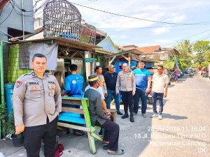 Cegah Tawuran Remaja di Kalibaru, Polsek Cilincing Jakarta On The Spot : Ajak Warga Perkuat Pengawasan