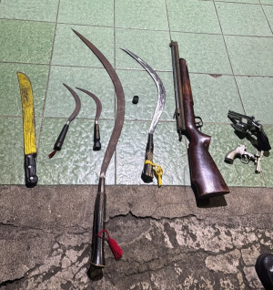 Respons Cepat Laporan Warga, Polisi Amankan Dua Pemuda dan Airsoft Gun di Depok