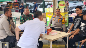Kapolres Metro Jakarta Utara Tinjau Lokasi Pendekatan Massa di Perbatasan Pademangan
