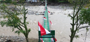 Kasad Launching 11 Jembatan Gantung di Aceh, Bagian dari 218 Jembatan yang Rampung Dibangun TNI