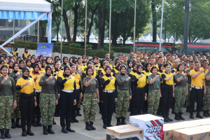 Olahraga Bareng Kodam Jaya–Polda Metro Jaya, Jaga Kebugaran Sekaligus Perkuat Sinergi