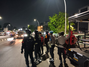 Jaga Jakarta: Polsek Metro Penjaringan Gelar KRYD, Patroli Hunting Antisipasi Tawuran dan Kejahatan Jalanan